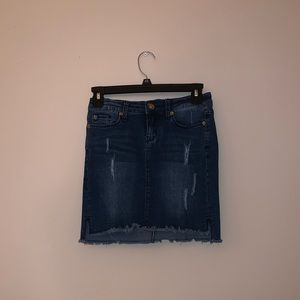 Hudson mini Jean skirt